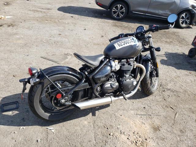 SMTD53HL0PTBG6921 - 2023 TRIUMPH MOTORCYCLE BONNEVILLE BOBBER CHARCOAL photo 4