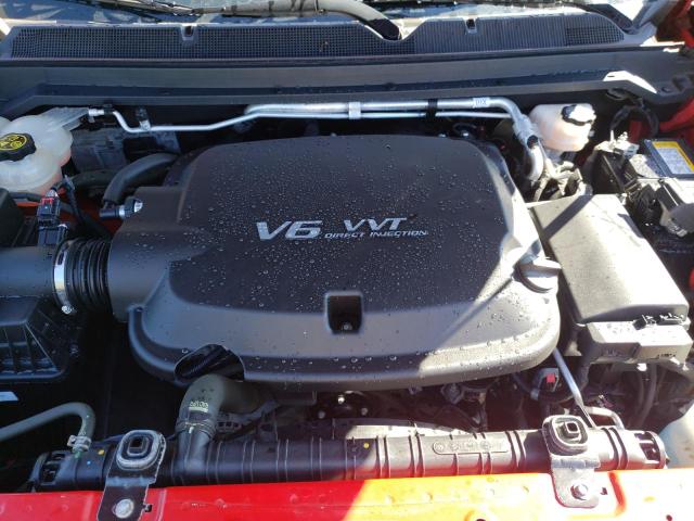 1GCGTCEN2K1211421 - 2019 CHEVROLET COLORADO LT RED photo 7
