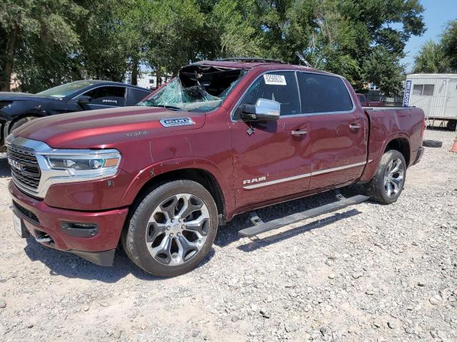 1C6SRFHT9KN594696 - 2019 RAM 1500 LIMITED RED photo 1