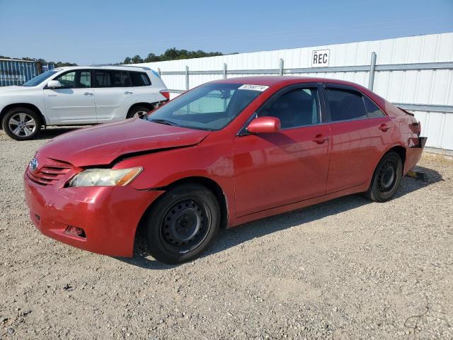 4T1BE46K27U047653 - 2007 TOYOTA CAMRY CE RED photo 1