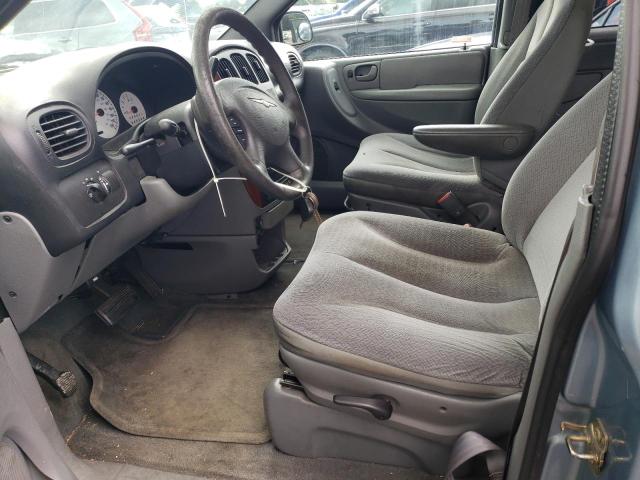 1C4GP45R45B162024 - 2005 CHRYSLER TOWN & COU ლურჯი ფოტო 7