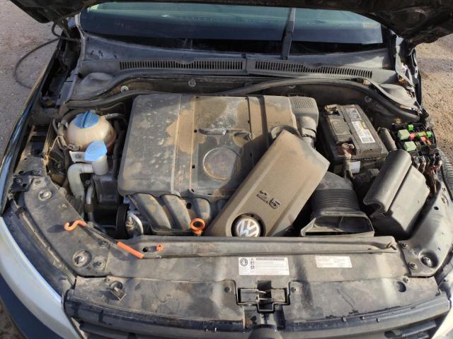 3VWDP7AJ2CM454035 - 2012 VOLKSWAGEN JETTA SE 黑色 照片 11