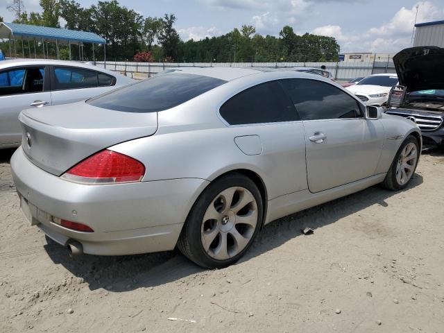 WBAEH73474B189887 - 2004 BMW 645 CI AUTOMATIC SILVER photo 3