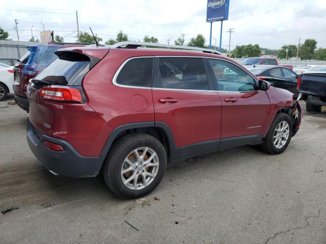 1C4PJMCS7FW583592 - 2015 JEEP CHEROKEE LATITUDE RED photo 3