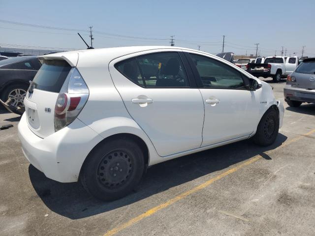 JTDKDTB34D1057873 - 2013 TOYOTA PRIUS C WHITE photo 3