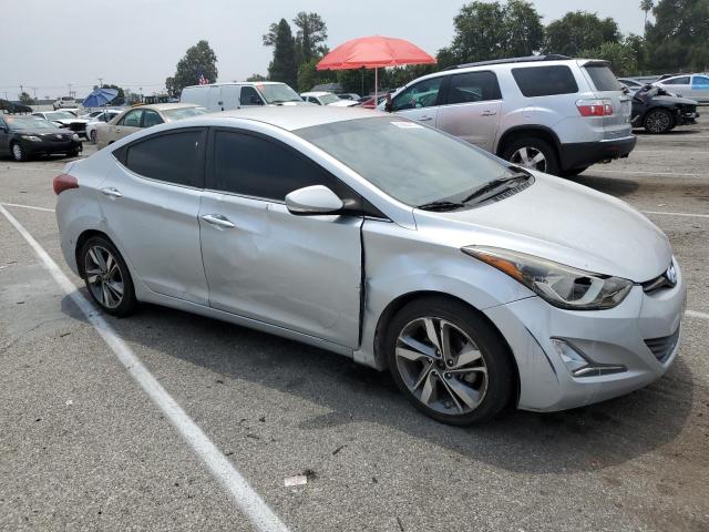 5NPDH4AE1EH503767 - 2014 HYUNDAI ELANTRA SE SILVER photo 4