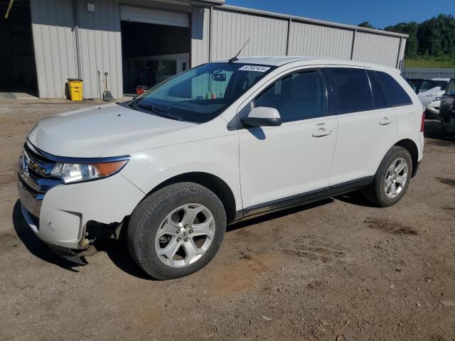 2FMDK3JC7DBC36814 - 2013 FORD EDGE SEL WHITE photo 1