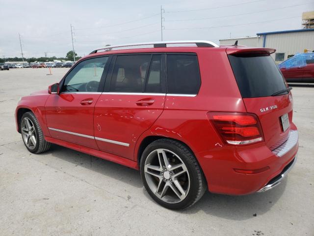 WDCGG5HB7DG049765 - 2013 MERCEDES-BENZ GLK 350 წითელი ფოტო 2