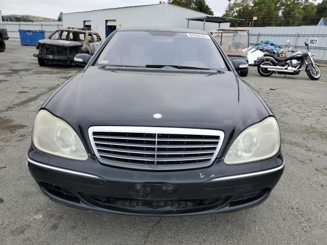 WDBNG75J36A466714 - 2006 MERCEDES-BENZ S 500 BLACK photo 5