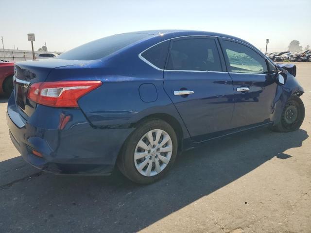 3N1AB7AP7KY263195 - 2019 NISSAN SENTRA S BLUE photo 3