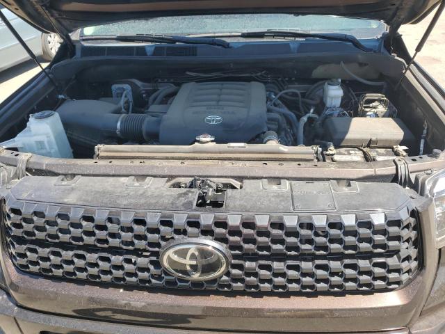 5TFAY5F14LX930361 - 2020 TOYOTA TUNDRA CREWMAX 1794 BROWN photo 11