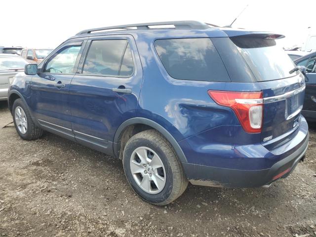 1FMHK8B84CGA19611 - 2012 FORD EXPLORER BLUE photo 2