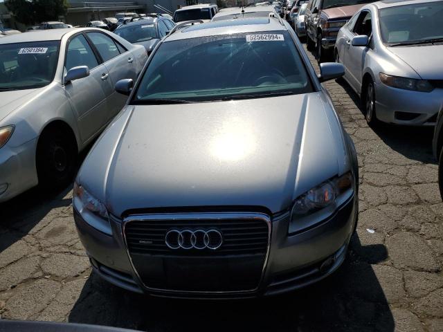 WAUKF78E16A216066 - 2006 AUDI A4 2.0T AVANT QUATTRO GRAY photo 5