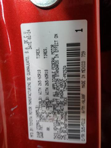 3TYLB5JN8RT009946 - 2024 TOYOTA TACOMA DOUBLE CAB წითელი ფოტო 12