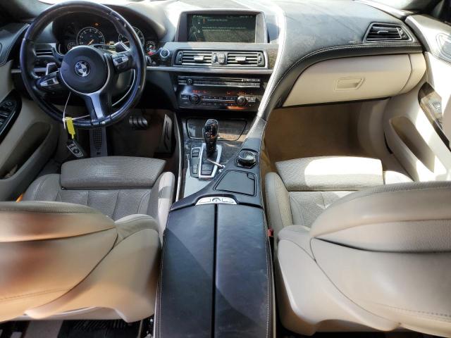 WBA6B2C5XFGB99730 - 2015 BMW 650 I GRAN COUPE BLACK photo 8