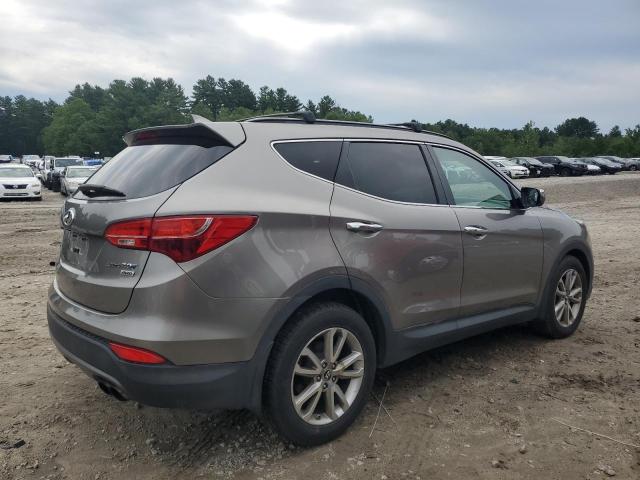 5XYZUDLA2EG216926 - 2014 HYUNDAI SANTA FE S TAN photo 3