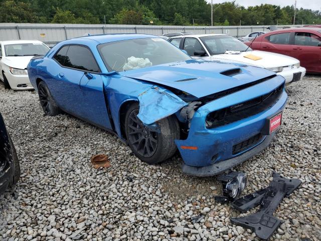 2C3CDZFJ8KH719425 - 2019 DODGE CHALLENGER R/T SCAT PACK BLUE photo 4