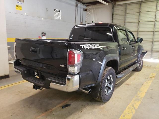 3TMCZ5ANXLM324052 - 2020 TOYOTA TACOMA DOUBLE CAB 黑色 照片 4