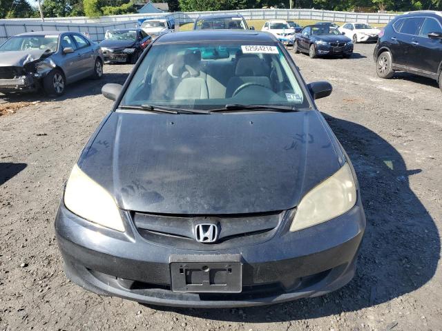 2HGES26714H604899 - 2004 HONDA CIVIC EX BLACK photo 5