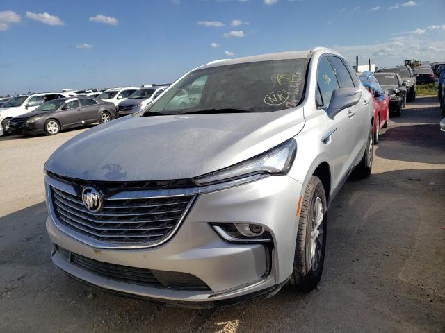 5GAERBKW9NJ156517 - 2022 BUICK ENCLAVE ESSENCE 银色 照片 2