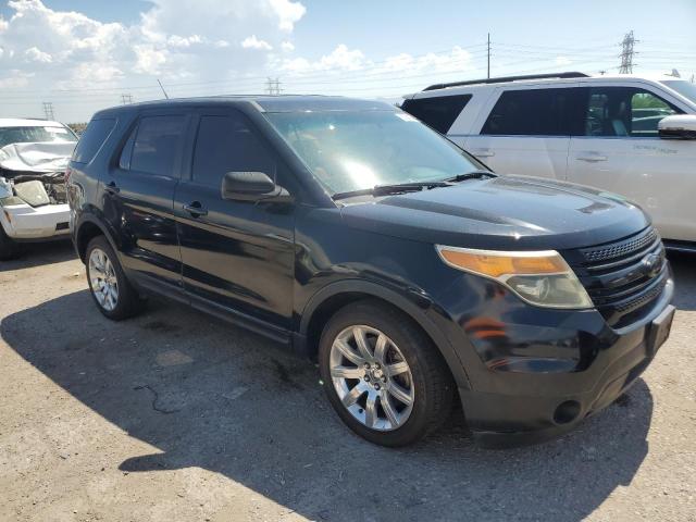 1FM5K8AR5DGB21157 - 2013 FORD EXPLORER POLICE INTERCEPTOR BLACK photo 4