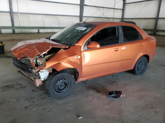 KL1TD56636B556446 - 2006 CHEVROLET AVEO BASE ORANGE photo 1