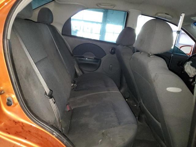KL1TD56636B556446 - 2006 CHEVROLET AVEO BASE ORANGE photo 10