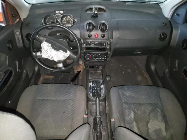 KL1TD56636B556446 - 2006 CHEVROLET AVEO BASE ORANGE photo 8