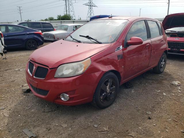 KL2TD66E89B655826 - 2009 PONTIAC G3 RED photo 1