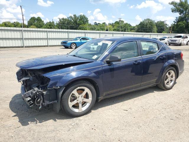 1C3CDZAB2DN628421 - 2013 DODGE AVENGER SE BLUE photo 1