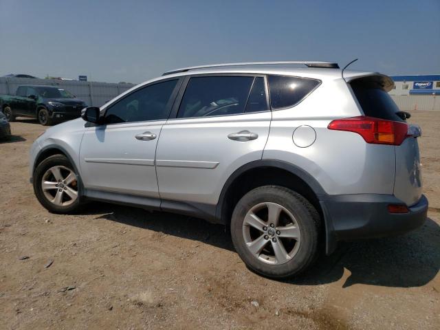 2T3RFREV8FW400245 - 2015 TOYOTA RAV4 XLE GRAY photo 2