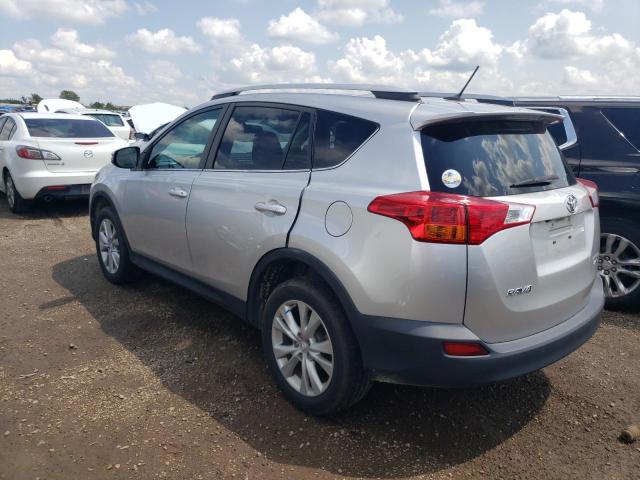 2T3DFREV6EW207116 - 2014 TOYOTA RAV4 LIMITED SILVER photo 2