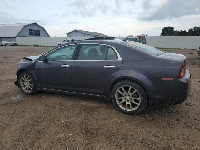 1G1ZE5E14BF230432 - 2011 CHEVROLET MALIBU LTZ ნაცრისფერი ფოტო 2