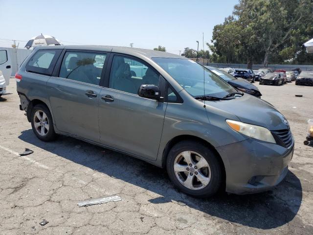 5TDKA3DC8BS005376 - 2011 TOYOTA SIENNA BASE GRAY photo 4