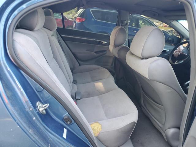 1HGFA16837L043767 - 2007 HONDA CIVIC EX BLUE photo 10