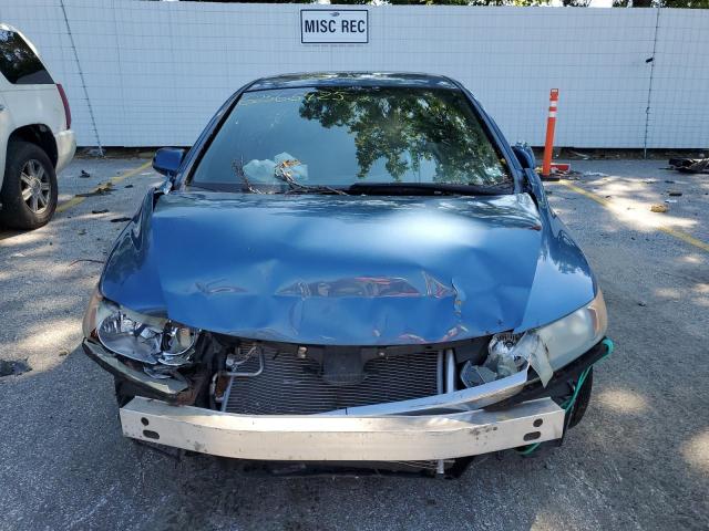 1HGFA16837L043767 - 2007 HONDA CIVIC EX BLUE photo 5