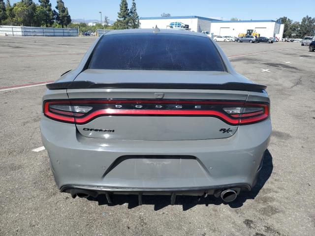 2C3CDXCT2KH619203 - 2019 DODGE CHARGER R/T GRAY photo 6