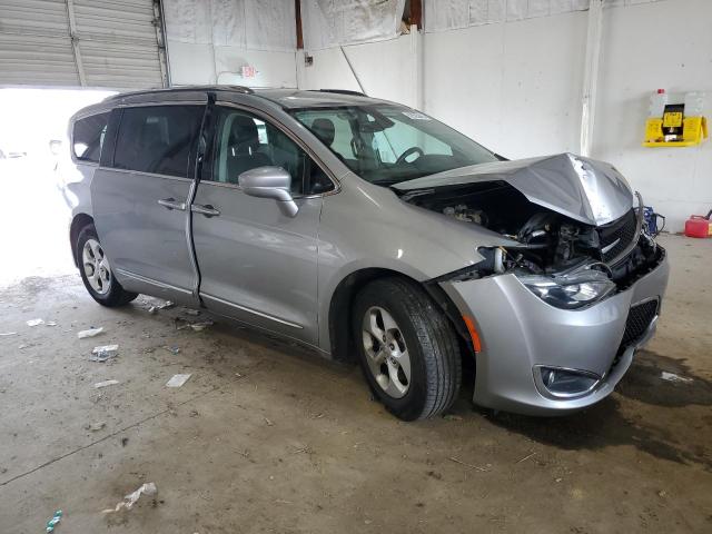 2C4RC1EG0HR782215 - 2017 CHRYSLER PACIFICA TOURING L PLUS SILVER photo 4