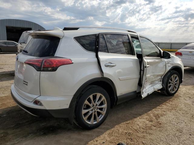 JTMDJREV0JD162826 - 2018 TOYOTA RAV4 HV LIMITED WHITE photo 3