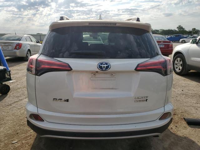 JTMDJREV0JD162826 - 2018 TOYOTA RAV4 HV LIMITED WHITE photo 6