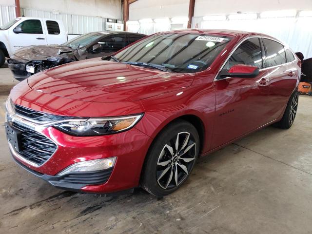 1G1ZG5ST2MF088276 - 2021 CHEVROLET MALIBU RS 红色 照片 1