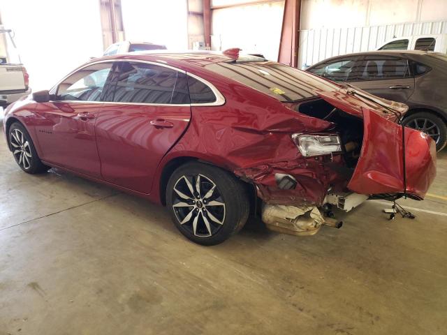 1G1ZG5ST2MF088276 - 2021 CHEVROLET MALIBU RS 红色 照片 2