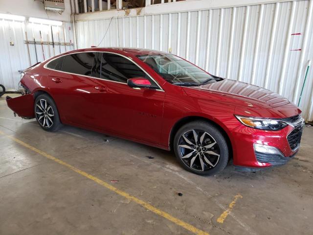 1G1ZG5ST2MF088276 - 2021 CHEVROLET MALIBU RS 红色 照片 4