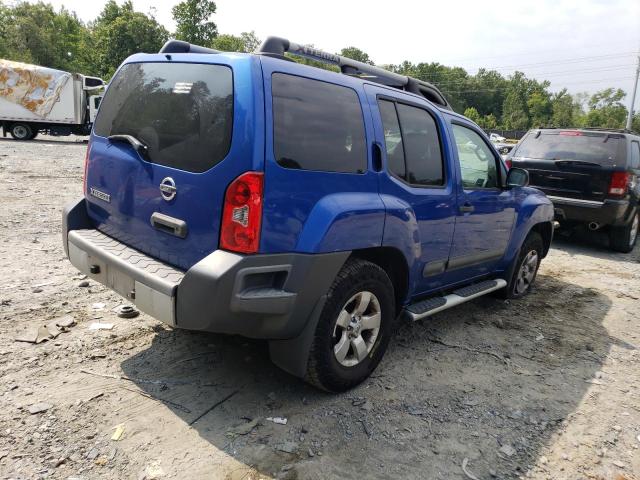 5N1AN0NW2DN824556 - 2013 NISSAN XTERRA X BLUE photo 3