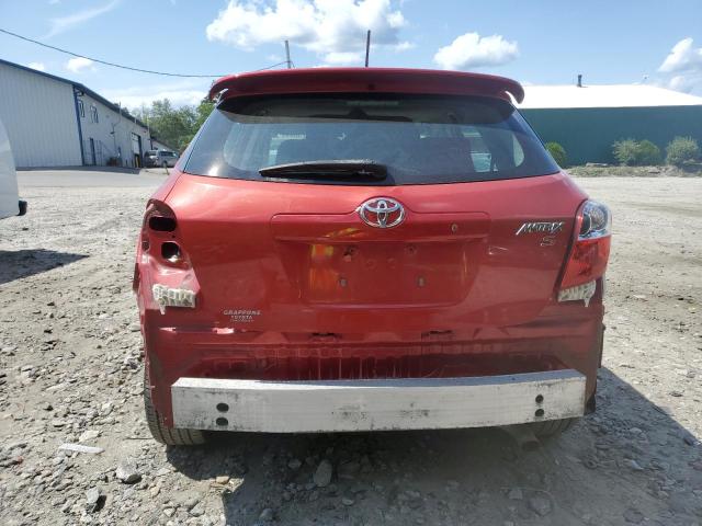 2T1KE4EE3DC050313 - 2013 TOYOTA COROLLA MA S RED photo 6