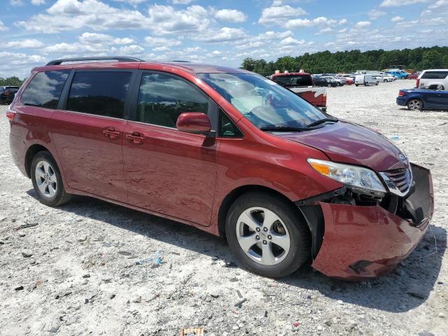 5TDKK3DC4FS605055 - 2015 TOYOTA SIENNA LE BURGUNDY photo 4