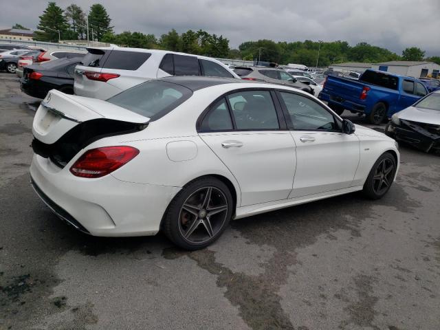 55SWF6EB6GU124032 - 2016 MERCEDES-BENZ C 450 4MATIC AMG WHITE photo 3