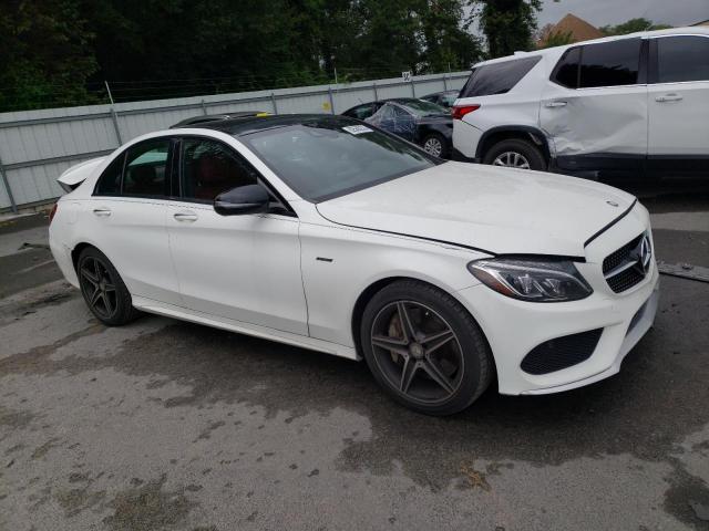 55SWF6EB6GU124032 - 2016 MERCEDES-BENZ C 450 4MATIC AMG WHITE photo 4