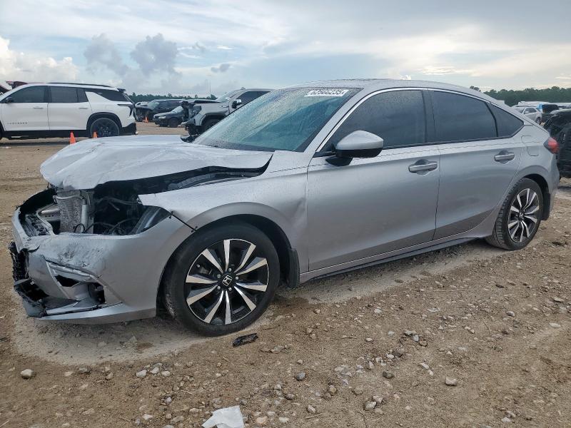 19XFL1H73RE004153 - 2024 HONDA CIVIC EXL SILVER photo 1