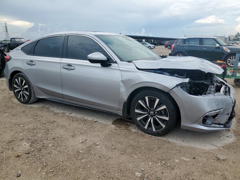 19XFL1H73RE004153 - 2024 HONDA CIVIC EXL SILVER photo 4